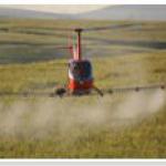 Agriculture spray system for helicopters-