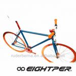 Orange Blue 700C fixed gear complete bike-Element