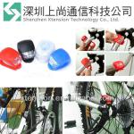 Bike Bicycle Cycling LED frog Front Rear flash Light lamp GEL Silicone-XT-BK014
