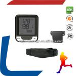 Best wireless cycle computer cadence bike computer with heart rate-CXJJ-06058