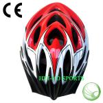 cool men helmets,new in-mold adult helmet,red bike helmet-HE-2108BI