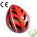 red bike helmet, OEM helmet, cycling helmet for adult-HE-1208
