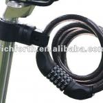 4-digit Resettable Bicycle Lock with Straight Cable-RWL-BL-08
