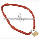 security chain lock with plastic coated-CL2013