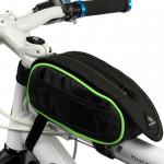 Bicycle Cycling Bike Outdoor Front Top Tube Whale Bag Frame Pouch Saddle Green-SC- 0L412A
