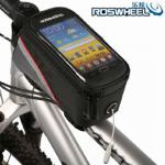 2013 New Cycling Bike Bicycle Frame Pannier Front Tube Bag For All Cell Phone-13052801