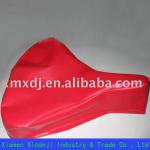 Red PVC bike seat cover simple style with your printing-xmxdj-0161