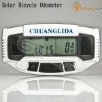 Best Selling Digital LCD Solar Bicycle Odometer Bike Meter Speedometer Clock Stopwatch &amp; IP4-093-IP4-093 Bike Meter Speedometer