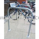 College Bolt Down Galvanised Steel Cycle Stand-
