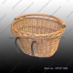 willow bicycle basket/modern bicycle basket/removable bicycle basket/front bicycle basket-HPQT-566