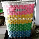 new model steel with colourful hand weave Basket-HNJ-BB-6009