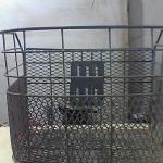 Steel bicycle basket-HNJ-BB-095