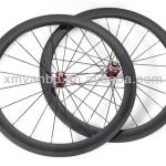 cheap carbon wheelset 50mm clincher 3k for road bike-YB-R60-C