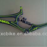 2014 Draco No Turning Point Soft Tail downhill bike frame full suspension carbon mountain bike frame-Hero 26er