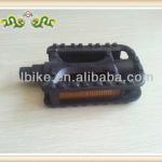 black plastic bicycle paddle with reflector / parts of a reduction bicycle/spare parts mtb of chinese-LOL-LPD-002
