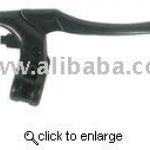 Brake Lever w/o Cable Connector - Black Plastic (Right Side)-