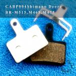 RESIN BICYCLE DISC BRAKE PAD FOR SHIMANO M446/M515/Deore DISC BRAKE, ALUMINUM ALLOY PLATE BACKING-CABP004