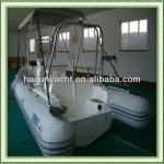 5.80m rigid hull fiberglass inflatable boat for sale-HLB580