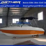 2014 hot sale 5.5m fiberglass cuddy cabin boat-GS180