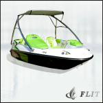 China New 4 seats hot sale small fiberglass speed boat seadoo similar