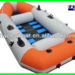 2 people pvc inflatable fishing pontoon dinghy tender boat