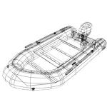 Top quality best sell marine frp partially enclosed life boat