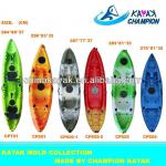 2.96m Fishing Kayak sit on top with 4 flush mounted rod holder-CPS01