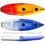 2013 hot sale HDPE material single fishing kayak