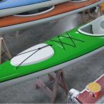 Fiberglass Kayak-Spinaker Sport