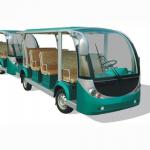 23 seater electric bus train,Electric bus train EG6118TB WITH TRAILER,23-PERSON-EG6118TB WITH TRAILER
