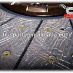 2014 hot sale Chinese New Designed Vertical Higer, Yutong, Dongfeng Bus,Engine spare parts clutch driven disc with low price-