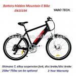 Electric Mountain Bike 500w with 8FUN motor hidden battery