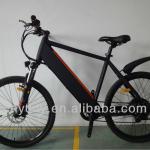 matt black color 500w 36v 10ah great mountain electric bicycle ce en15194-YCEB-7507X