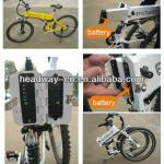 Fashion! 26inch 250-350W electric bike with pedal with hidden li-ion battery,EN15194