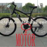 Centre motor electric mountain bike with EN15194-BFLEB26-005H