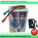 shuang high quality battery for DIY 36v10ah ebike battery pack-