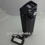 36v 15ah lifepo4 silver fish e-bike battery in black colour-
