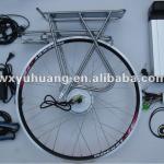 36v250w front wheel ebike conversion kits + 36v 10ah rack carrier battery + led display , electric bike conversion kits-