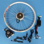 Mini E-bike Motor electric bicycle 48V 350W Rear Wheel Motor Kit Disc Brake-