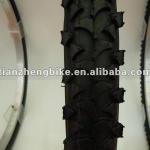 26 bicycle rubber tyre /26 * 1. 1/2 rubber tyre /hot selling bicycle tyres /bicycle parts-26*2.125
