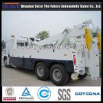 Rotator wrecker HOWO road wrecker truck 100ton recovery truck/ emergency truck / China wrecker truck-5257