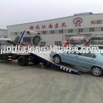 towing car carrier ISUZU wreckering tow truck-