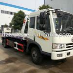 lifting 2.5 tons FAW 4*2 road flatbed towing wrecker for sale-SZD