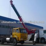 Famouse HOWO 40Ton wrecker truck with full revolving crane-CLW1317N4668W