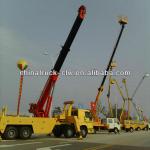 Famouse HOWO 40Ton wrecker towing truck with full revolving crane-CLW1317N4668W
