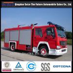 HOT SELLING FOR SINOTRUK HOWO 8 CBM SIZE OF FIRE TRUCK FOR SALE-