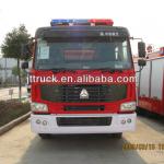 Manufacturer SINOTRUK 4*2 7CBM water tank fire truck