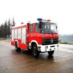 4 m3 Dongfeng 145 water tank fire fighting truck