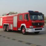 Howo 6*4 Fire Truck,Fire Fighting Truck,Water and Foam Tank,COLD FIRE TANK)-ZZ1257N4347C