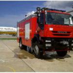 ARFF airport fire truck-